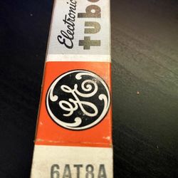 GE 6AT8A Audio Electronic Vintage Radio HAM Vacuum NOS Tubes
