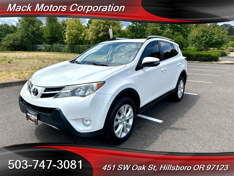 2013 Toyota RAV4 Limited AWD Leather Back Up Camera