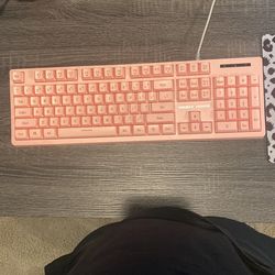 Pink Kolnax Hunter Keyboard OBO