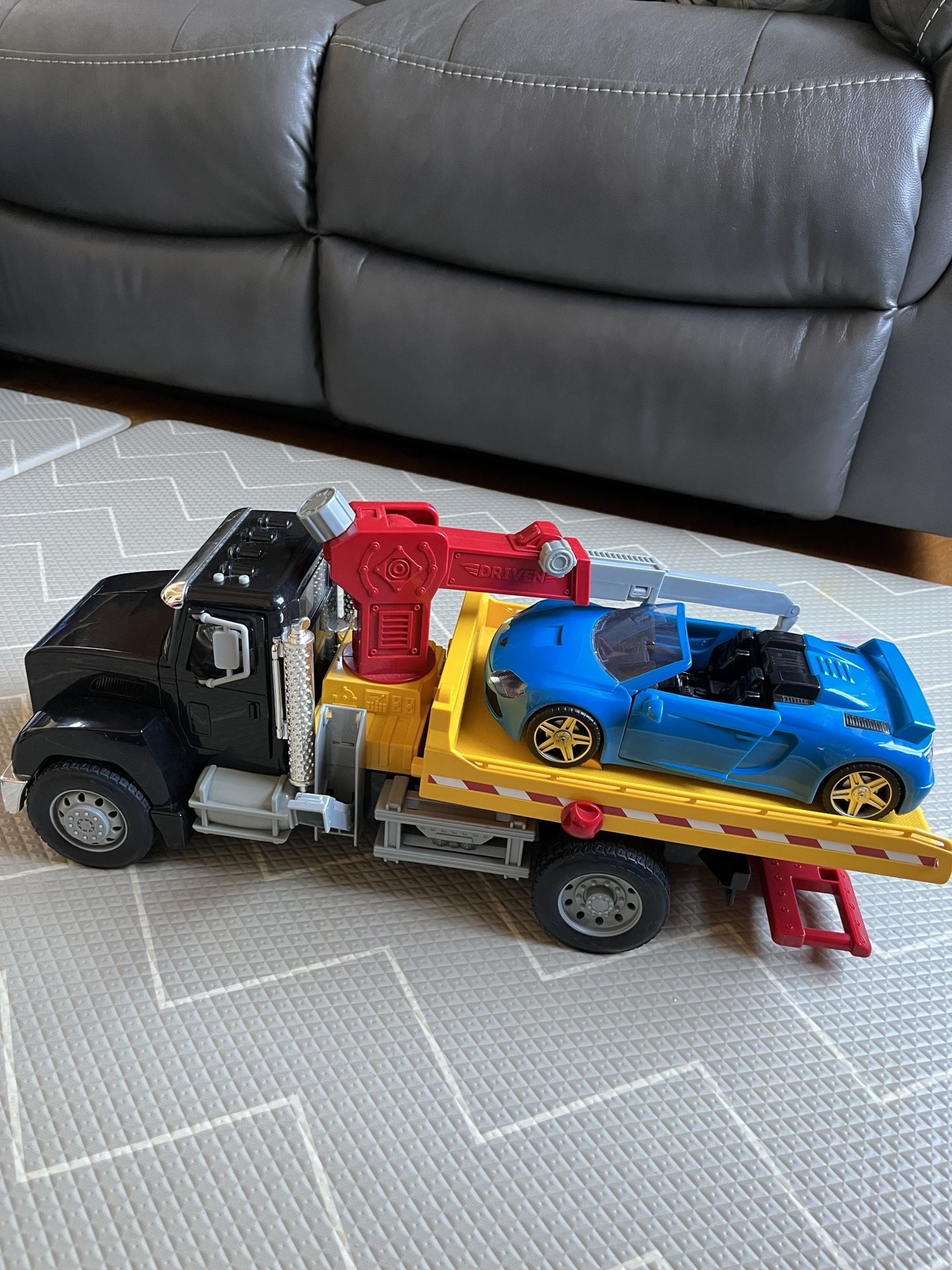 Tow Truck + Super Car Toy