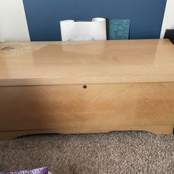 cedar trunk