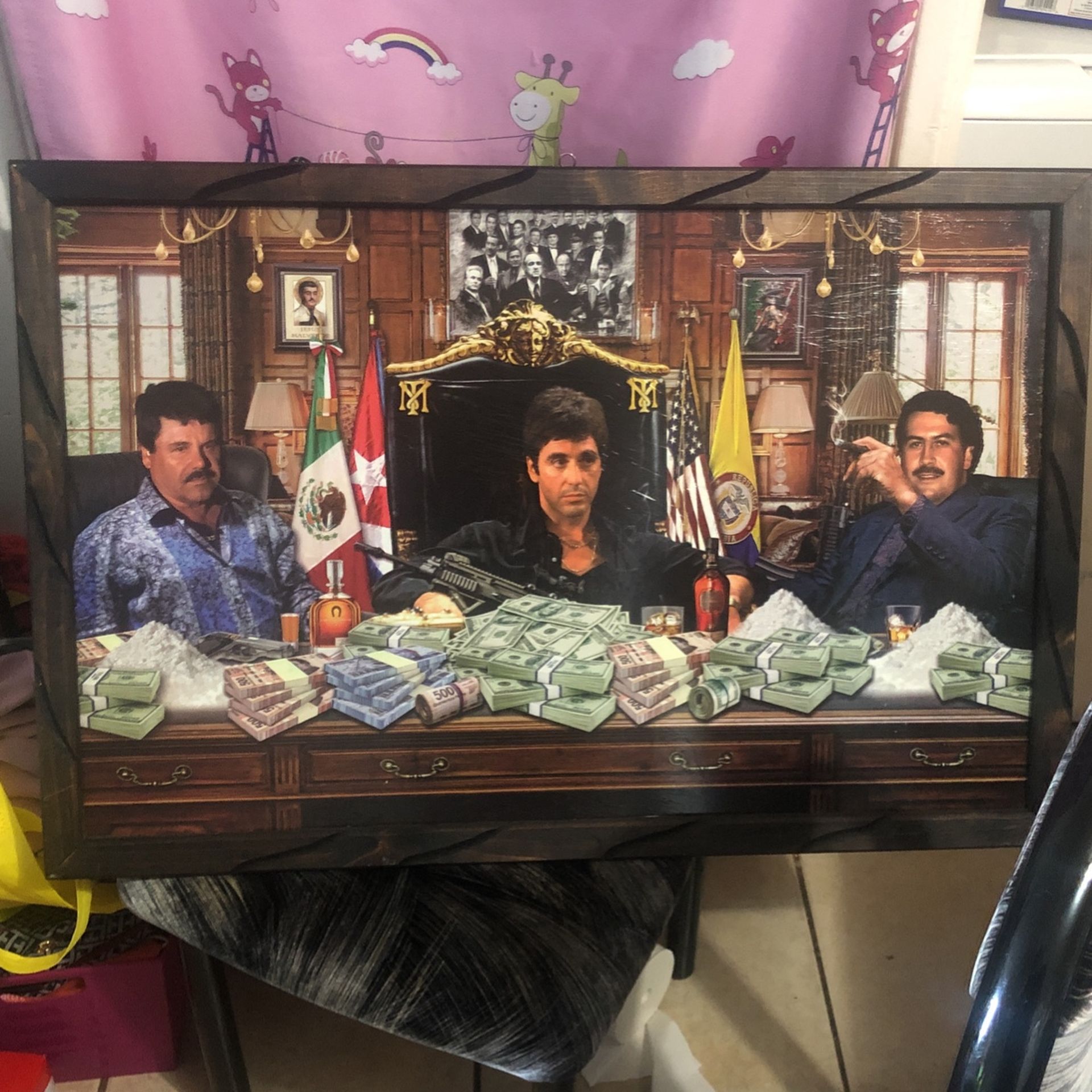 Scarface Al Pacino El Chapo and Pablo Escobar
