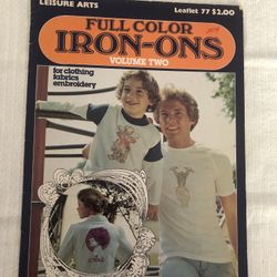 1977 Full Color Iron-Ons Booklet