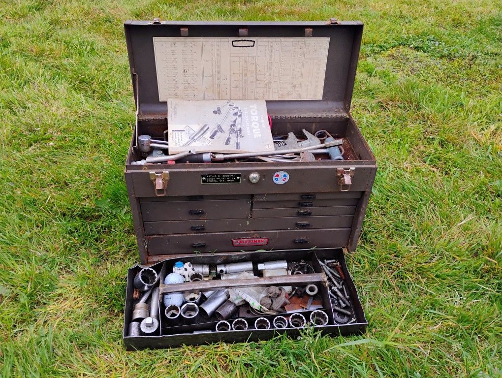 HAVE KEYS: Craftsman 7 drawer toolbox