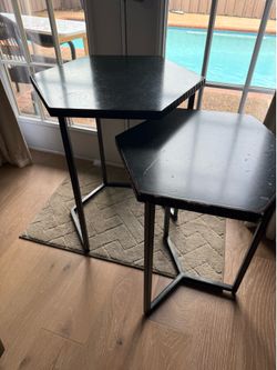 Haverty’s nesting table. $50