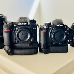 Nikon D7200 + D3100 Bundle; 18-55 & 55-300 Lenses; Extras