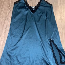 Dark blue slip dress size XL