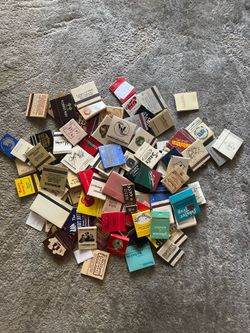Title (eBay) Lot of 100+ Vintage Advertising Matchbooks & Matchboxes Restaurants Hotels Bars Collectibles