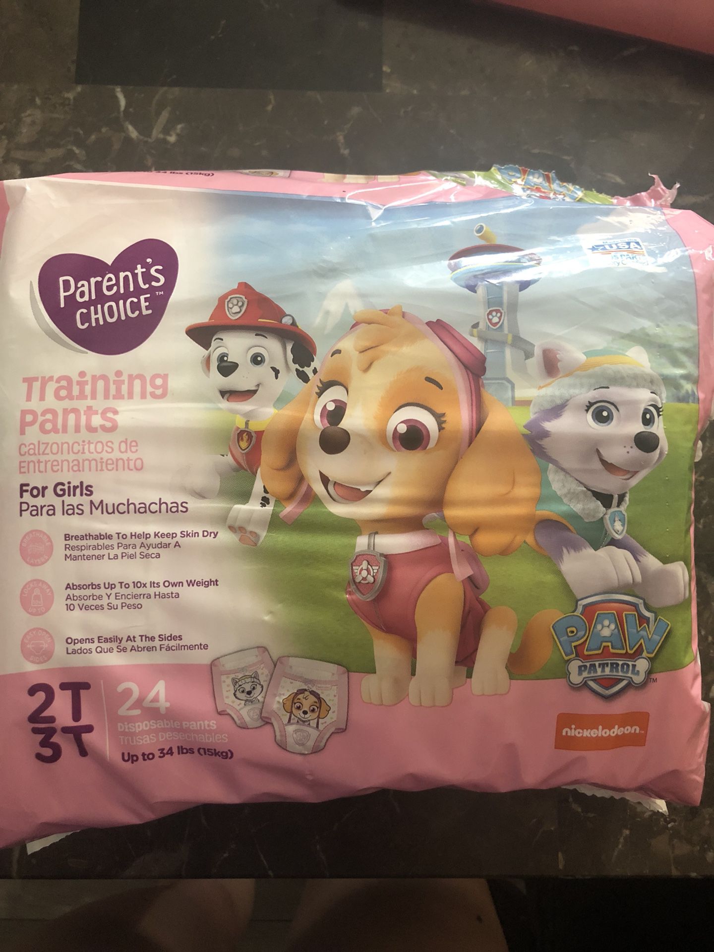 Paw Patrol Pull-Ups. Training Diapers 2T-3T for Sale in Las Vegas