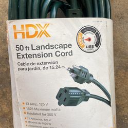 50ft landscaping extension cord