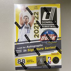 NBA 2021-22 Panini Donruss Blaster Box NBA 11 Packs 88 Cards Sealed New