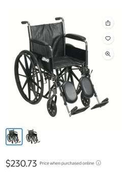Drive Brand Wheelchair - Black
