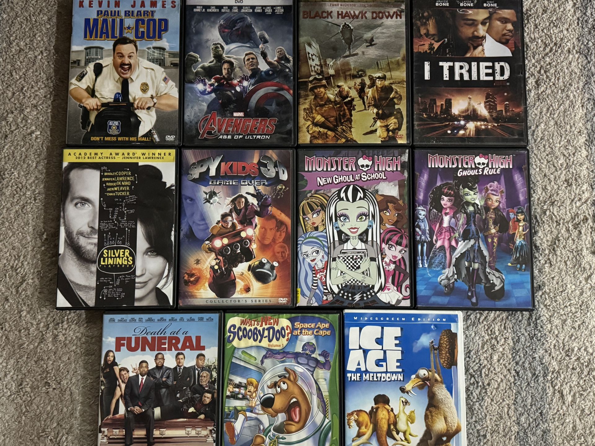 DVD Movies, 11 Movie Lot.