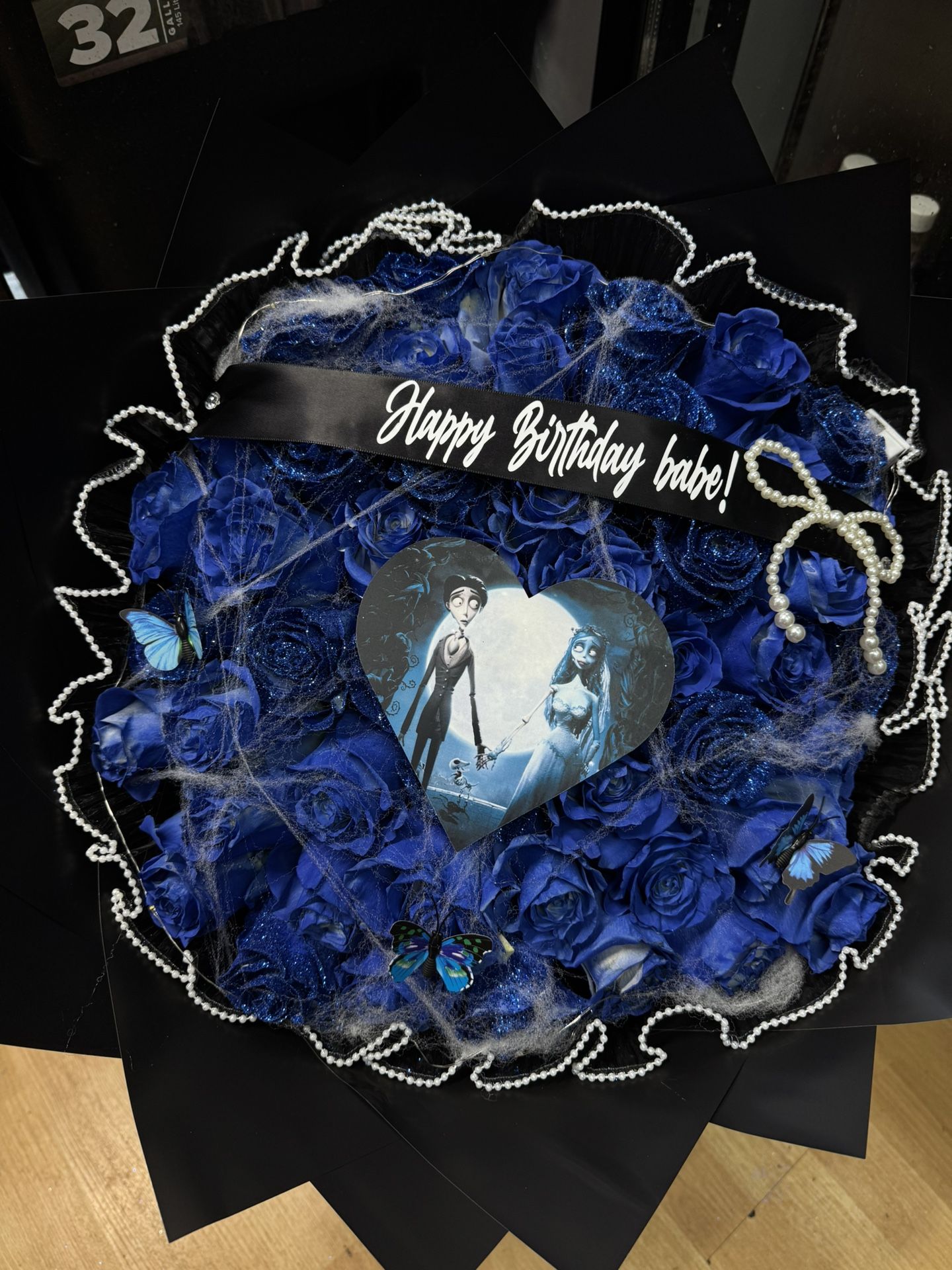 Halloween Flower Bouquet Spooky Bouquet 