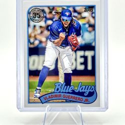 Vladimir Guerrero Jr 2024 Topps Series 1 - 1989 Topps Baseball #89B-32 Blue Jays