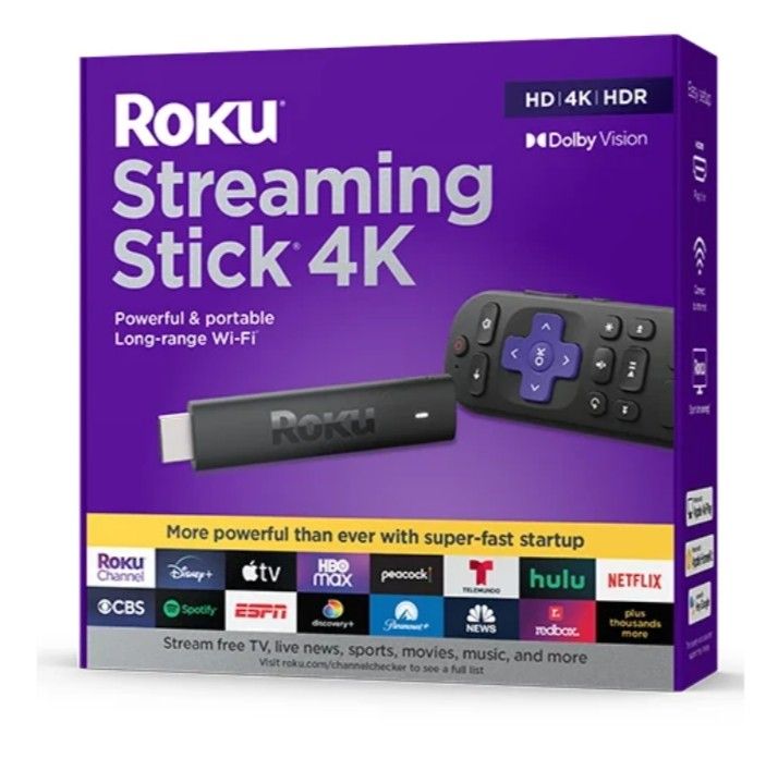 Roku streaming stick 4k , $20 or 2 for $30