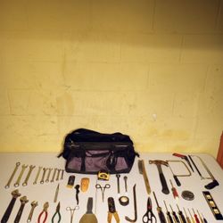 Large Tool bag  With Tools $55