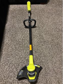 Ryobi ONE+ 18V 13 in. Cordless Battery String Trimmer (Tool Only)  Tested & Works