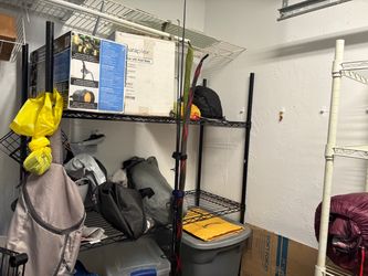 Heavy Duty Wire Shelving Unit on Wheels