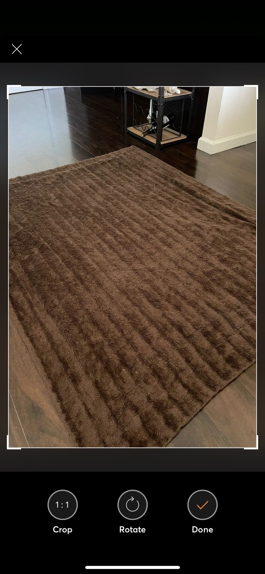 Brown Throw Blanket