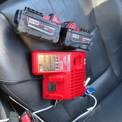 M18 Batteries And Charger