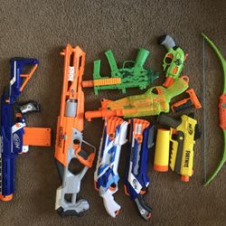 NERF Guns With Bullets
