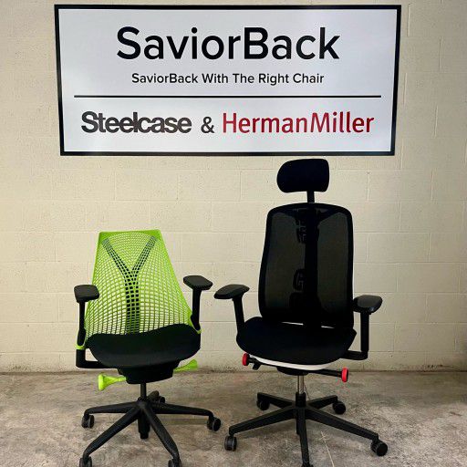 SaviorBack: Brand New Herman Miller Vantum & Sayl Office Gaming Chair