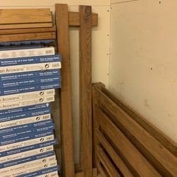 CAPTAIN’S TWIN BED SOLID OAK