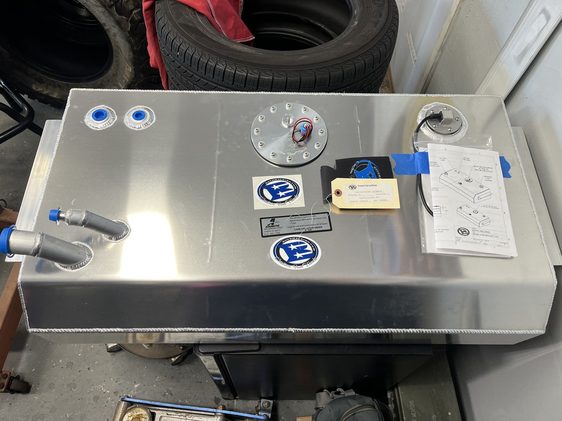 Boyd Welding Fuel Tank