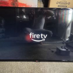 LG 44" TV With Firestick 