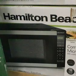 OPEN BOX HAMILTON BEACH MICROWAVE 
