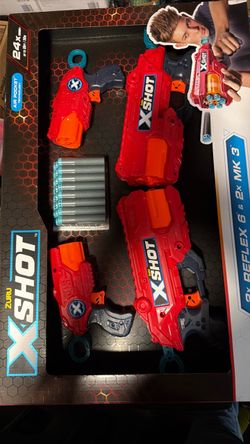 Zuru X shot blasters