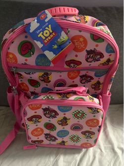 Toy Story Jesse back pack and paw patrol