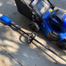 Kobalt 40v Lawn Mower And Weed Eater