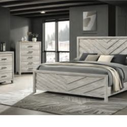QUEEN SIZE BEDROOMS 7 PIECES/ MATTRESS+BOX+BED FRAME+DRESSER+MIRROR+CHEST+NIGHTSTAND BRAND NEW DELIVERY 🚚 AVAILABLE ALL CITIES!