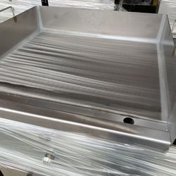 Plancha para los tacos sin mesita. Incluye manguera y regulador