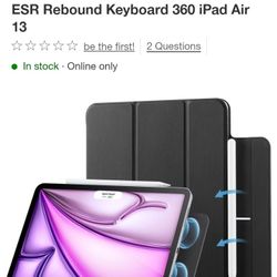 Esr Rebound 360 Magnetic Folio Case For Ipad Air 13"