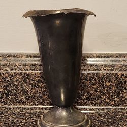 Vintage Pewter Vase