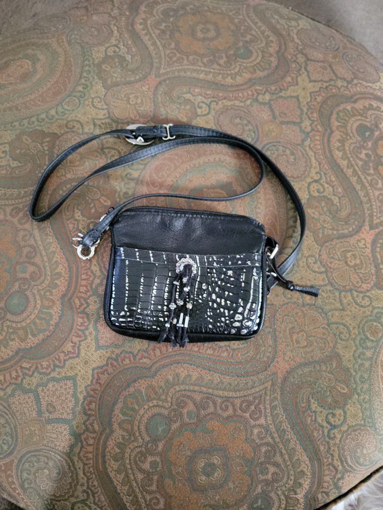 HB Hip Black Western Leather Bag/purse New