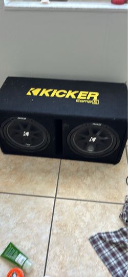 12” Kicker subwoofer