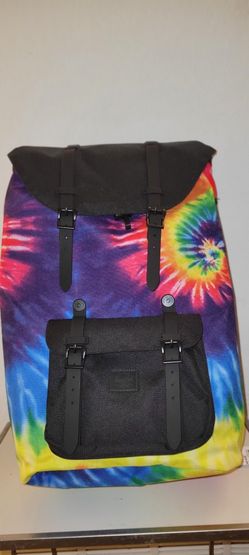 Herschel Supply Little America Rainbow Tie Dye Backpack - Retired Pattern