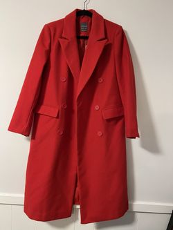 Red Trench Coat 