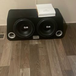Dub Audio Speakers 12 And Pioneer GM-X352 car amplifier,