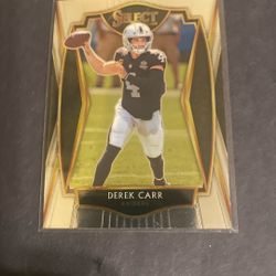 Derek Carr 2020 Select Premier Level #132