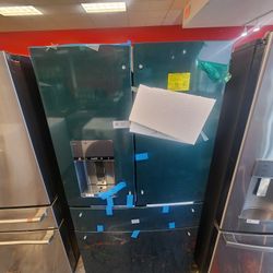 Cafe Appliances 3 Piece Set Dark Grey With Stainless Handles