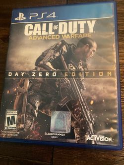 Call of Duty Advanced Warfare Day Zero Edition PS4