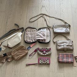 Designer Purse Clutches, Wristlets, Fanny Packs