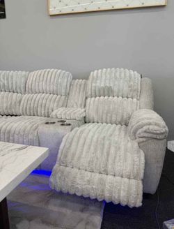 Power recycling sectional Sofa