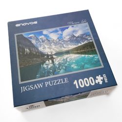 Enovoe Moraine Lake 1000-Piece Jigsaw Puzzle