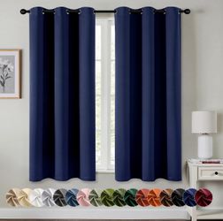 Blackout Curtains 40x63”L